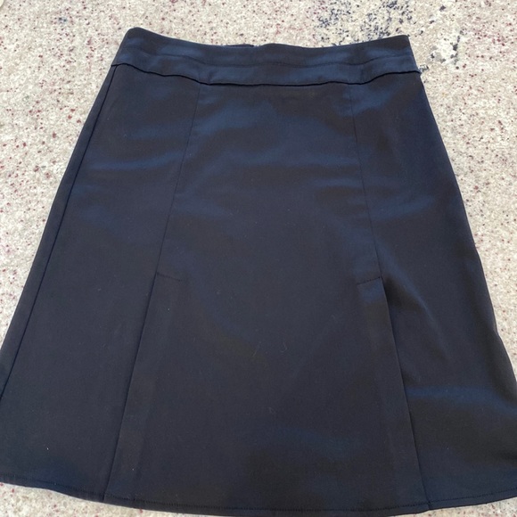 Vintage black satin skirt - Picture 1 of 5